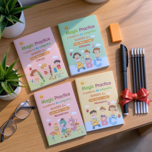 4 Libros Caligrafia Montessori